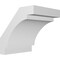 Ekena Millwork 5 1/2-in. W x 6-in. D x 6-in. H Merced Architectural Grade PVC Knee Brace BRCP055X06X06MRC - alternate 1
